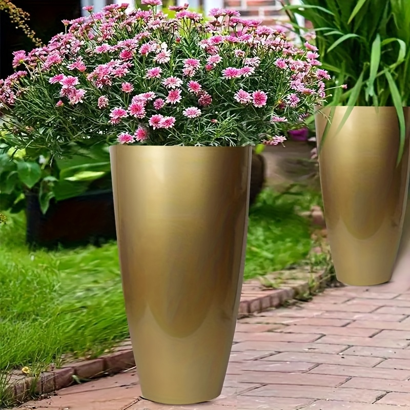 tall flower pots sold on Temu United States