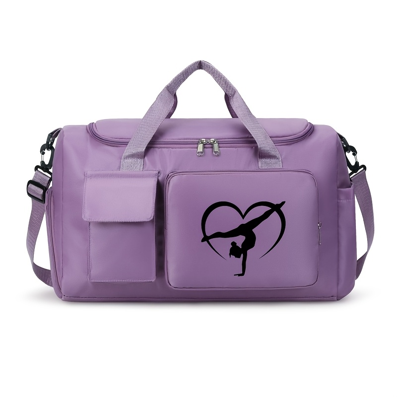 TEMU Borsa Personalizzabile, Qualit�, Grande Capacit�, Multifunzionale, Borsa da Viaggio, Borsa da Palestra. , Casual, , Stile e con Cuore Cartoon e