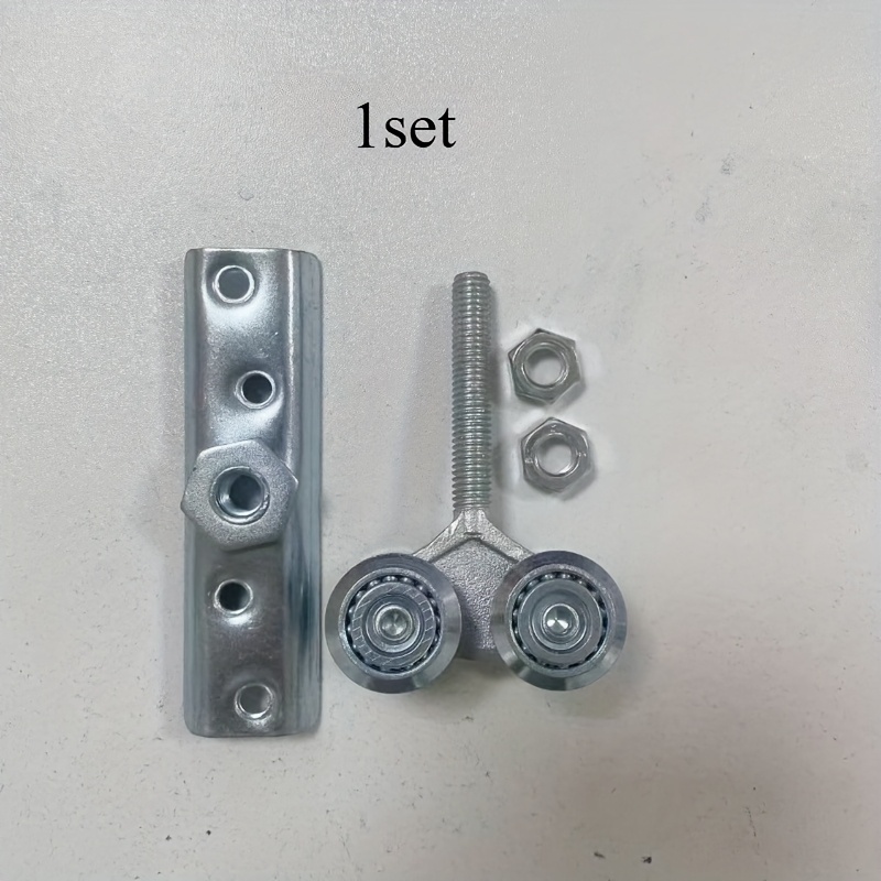 TEMU Heavy-duty 90kg Load Capacity H4-3 Sliding Door Pulleys, Pulley System For Easy Sliding, Secure Mounting Hardware Included