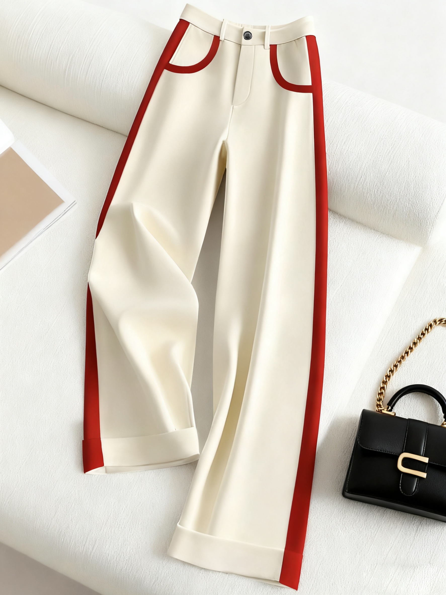 Womens Fashion Long Wide Leg Pants Trousers