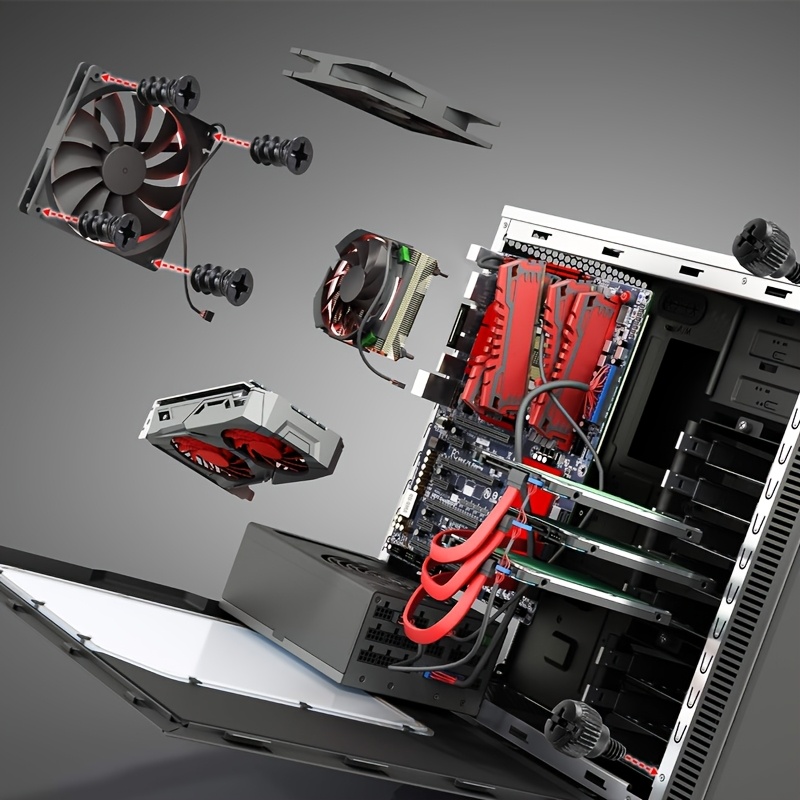 computer screw classification kit graphics card fan atx case