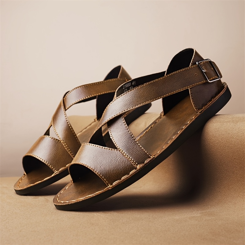Image of Men's Size Couple Style Versatile Outdoor Sports Trendy Fashion Sandals And Slippers
