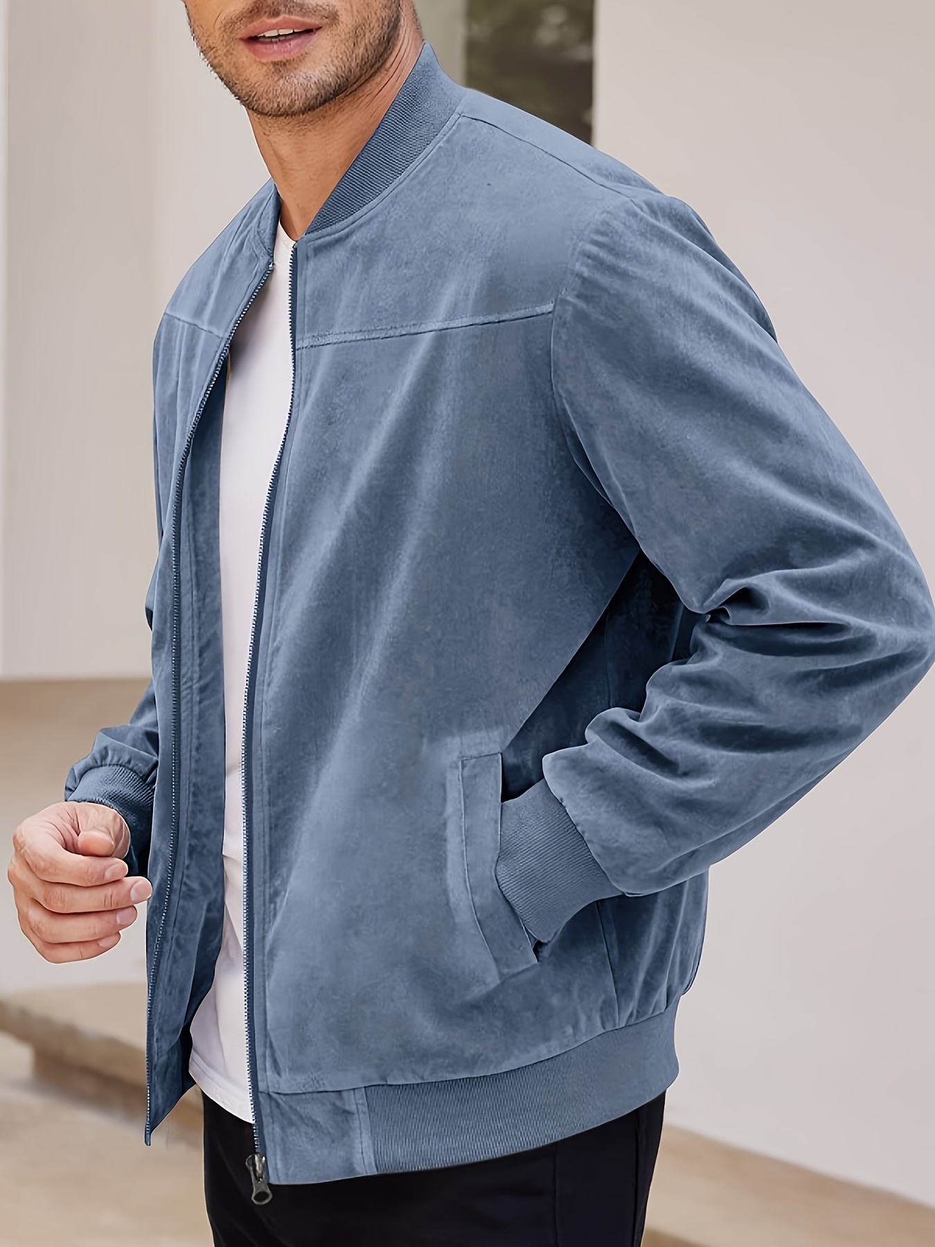 men casual jacket sold on Temu United States