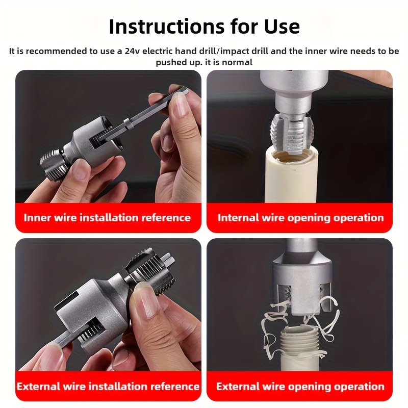 Yinhing 1/2 Inch NPT Pipe Tap – Thread Repair Tool For Plumbing, HSS, Includes Storage Box