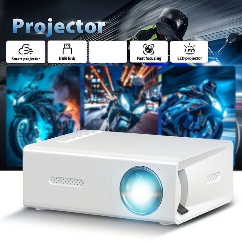 Portable Smart Mini LED Galaxy Ocean Projector, Wired USB