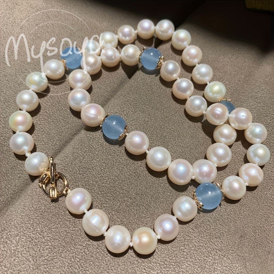 elegant natural necklace gift women men Temu Canada