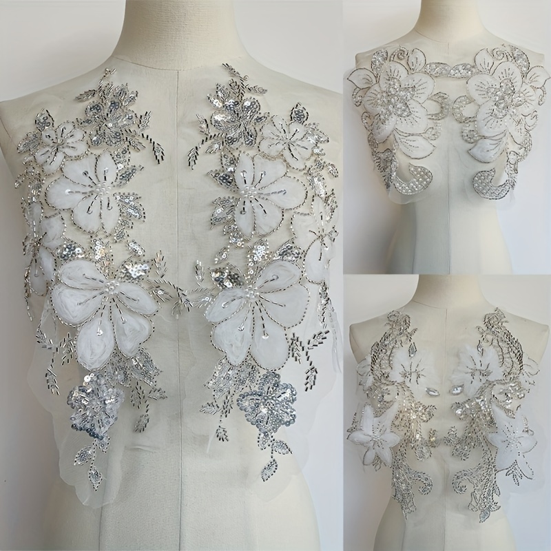 Rhinestone Bodice Applique Crafted Crystal Applique For Wedding Dress Dance  Costume Fancy Bra, Headpiece - AliExpress