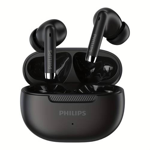 item picture wireless earbuds with 20h noise cancelling voice call tap control lightweight in ear headphones with condenser mic rechargeable lithium polymer battery type c usb charging compatible with cellphones tat2020
