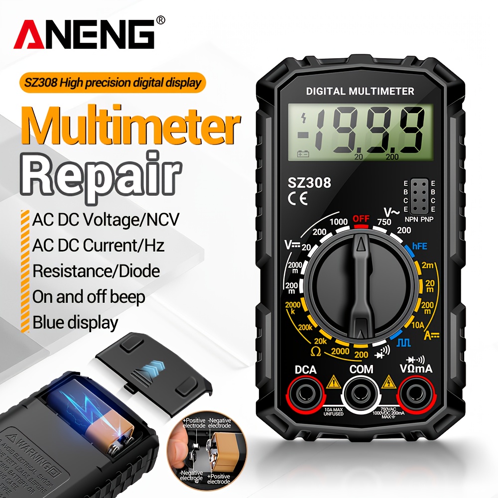 multimeter sold on Temu United States