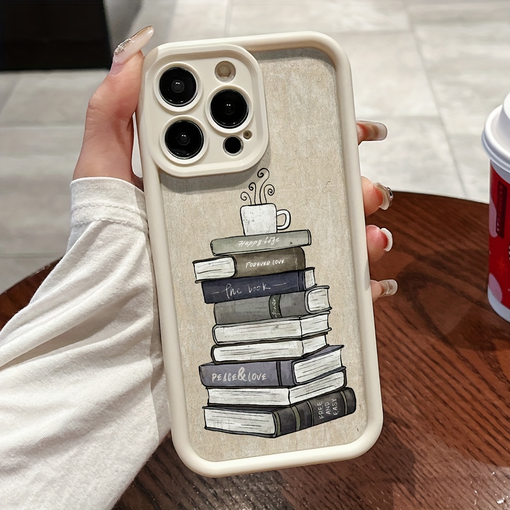 a collection book themed phone cases compatible iphone 16 Temu
