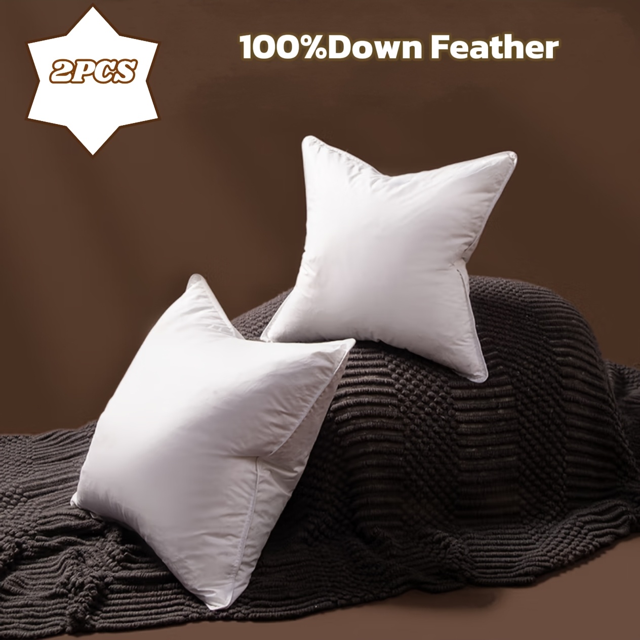 Plumas Almohada Plumon 100 Almohada De Plumas Y Plumón Hotel