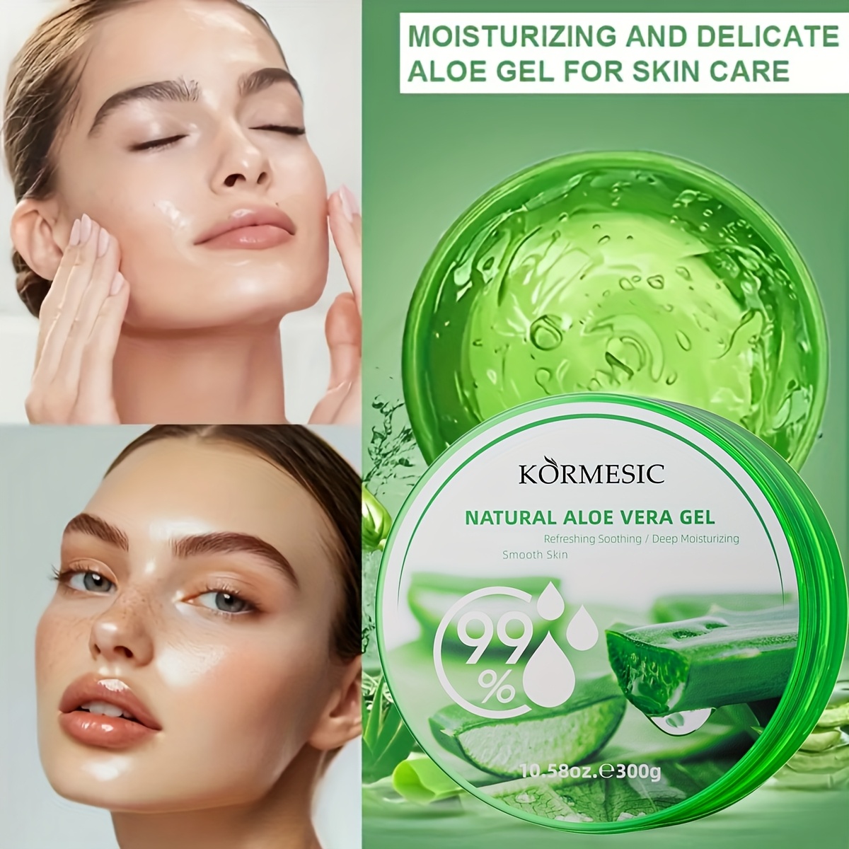 aloe vera gel 99% aloe vera gesicht krper spendet - Temu Germany
