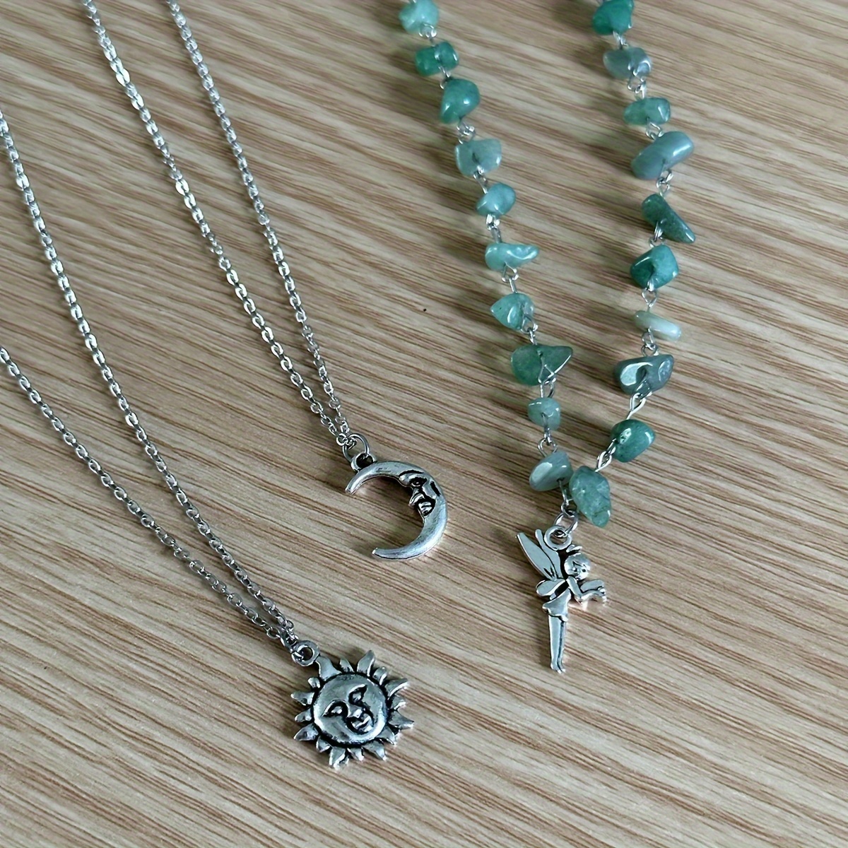 3 Piece Bohemian Layered Necklace Set