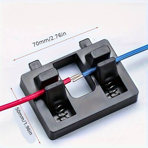 item picture a patented mini soldering station wire clamp with a spring clamping design this professional wire welding fixture is adjustable and serves as a holder for wire brazing and soldering