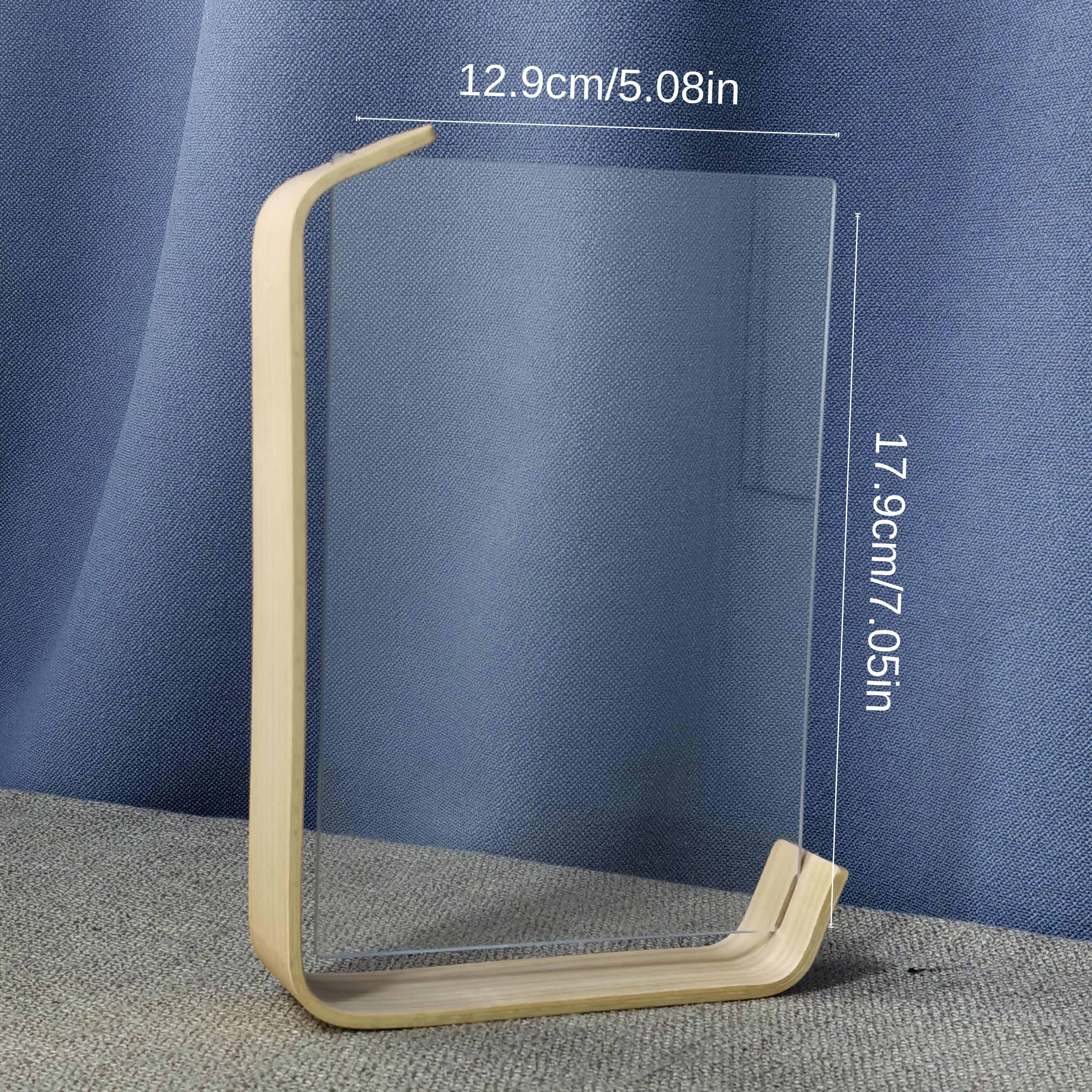 TEMU 1pc & Acrylic Double-sided - , For Desktop Display,