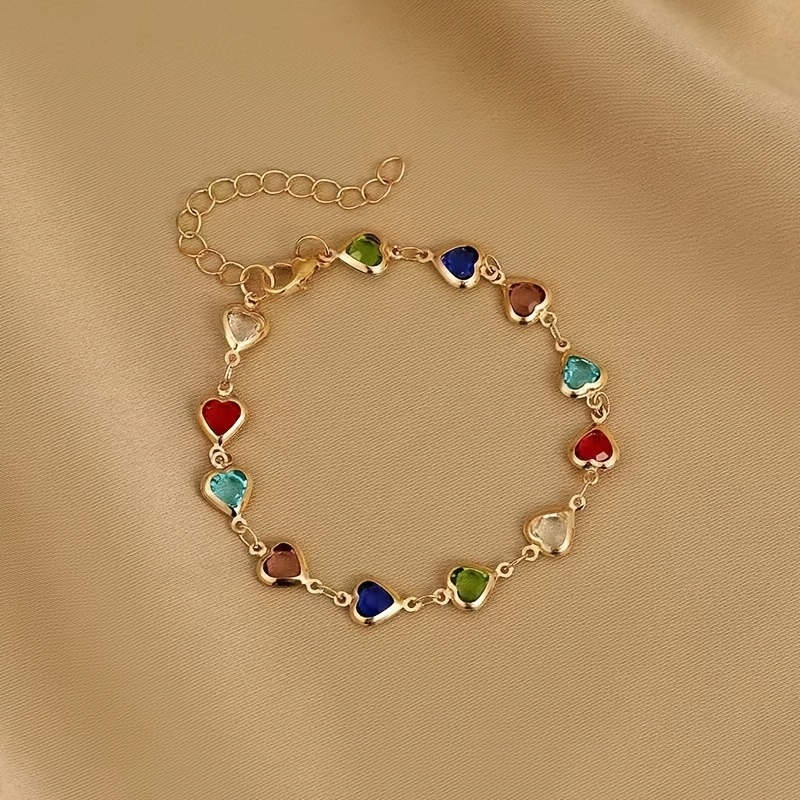 TEMU 1pc Pulsera con Diseño de de y Colorido, Adecuada para Joyería de Diaria, Regalo de Vacaciones