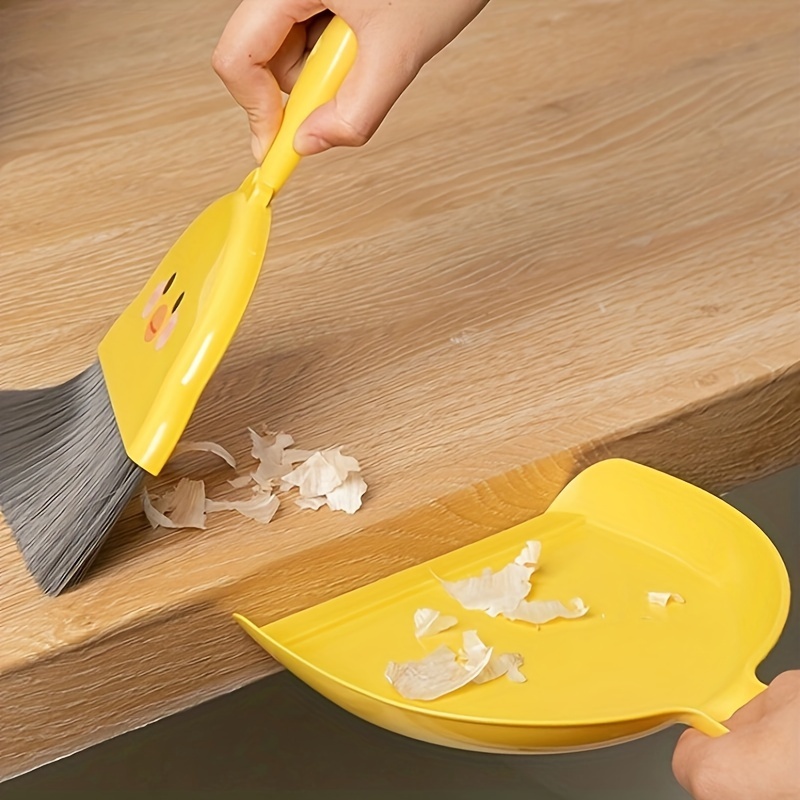 small broom and dustpan set for home desktop   sweeping garbage shovel pet youngsterss mini broom Product details 1