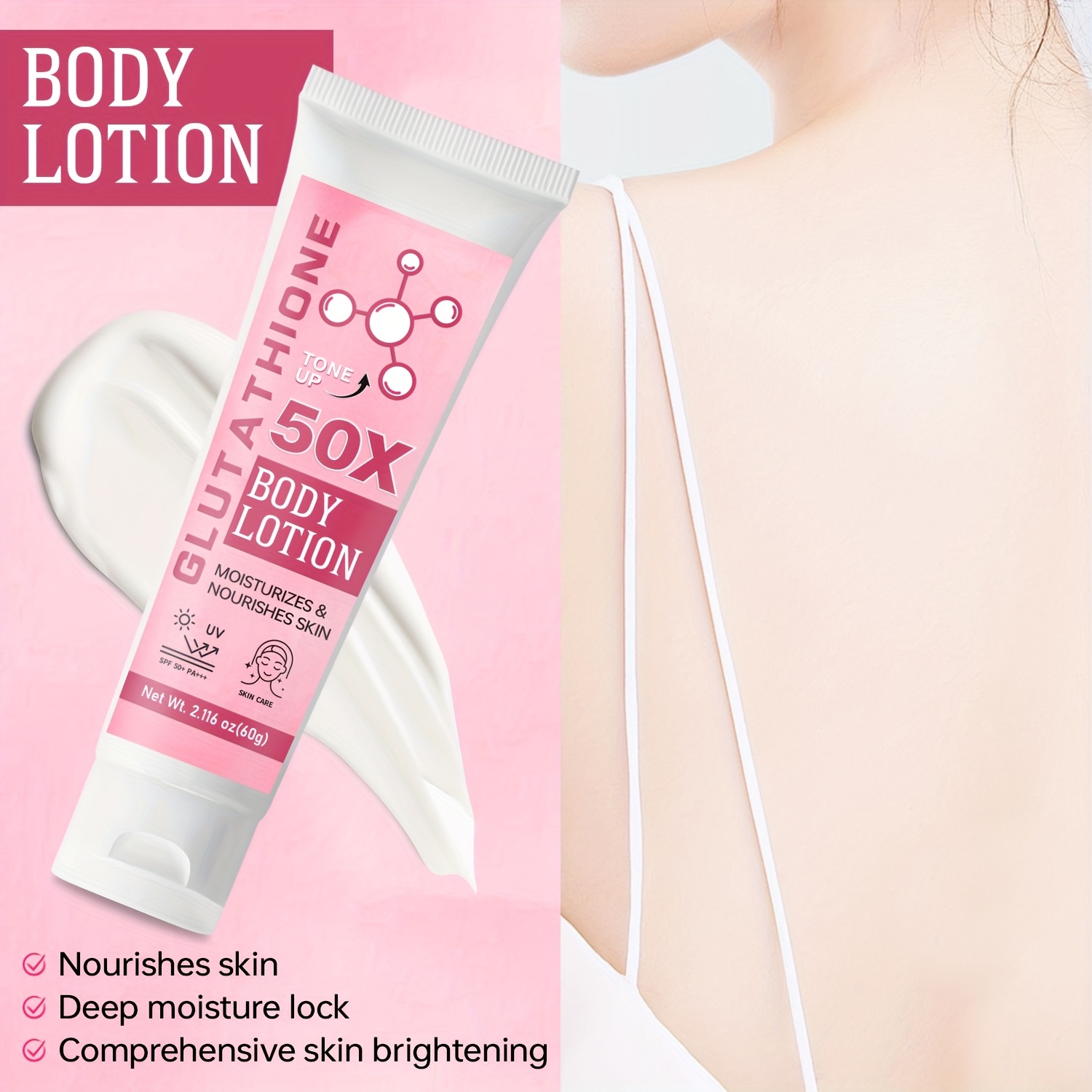 l-glutathione structure Amazon.com : Guliqi Glutathione 50x Tone Up Body Lotion, Body Lotion  Premium Ultra White, Glutathione Cream for Women (2) : Beauty & Personal  Care main image 1