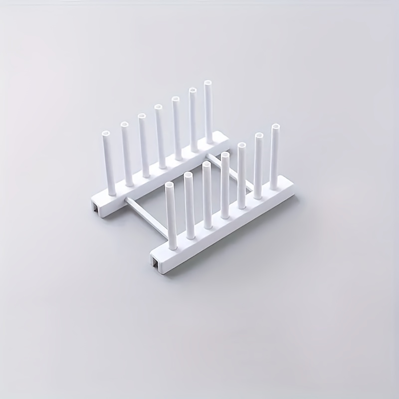 1pc Space- Multifunctional Plastic Kitchen Storage Frame, Open Storage Design, Home Kitchen Tray Rack