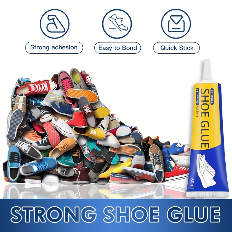 1pc 60ml Strong Shoe Repair Glue – Quick-Drying Waterproof Adhesive for Sneakers, Boots & DIY Projects