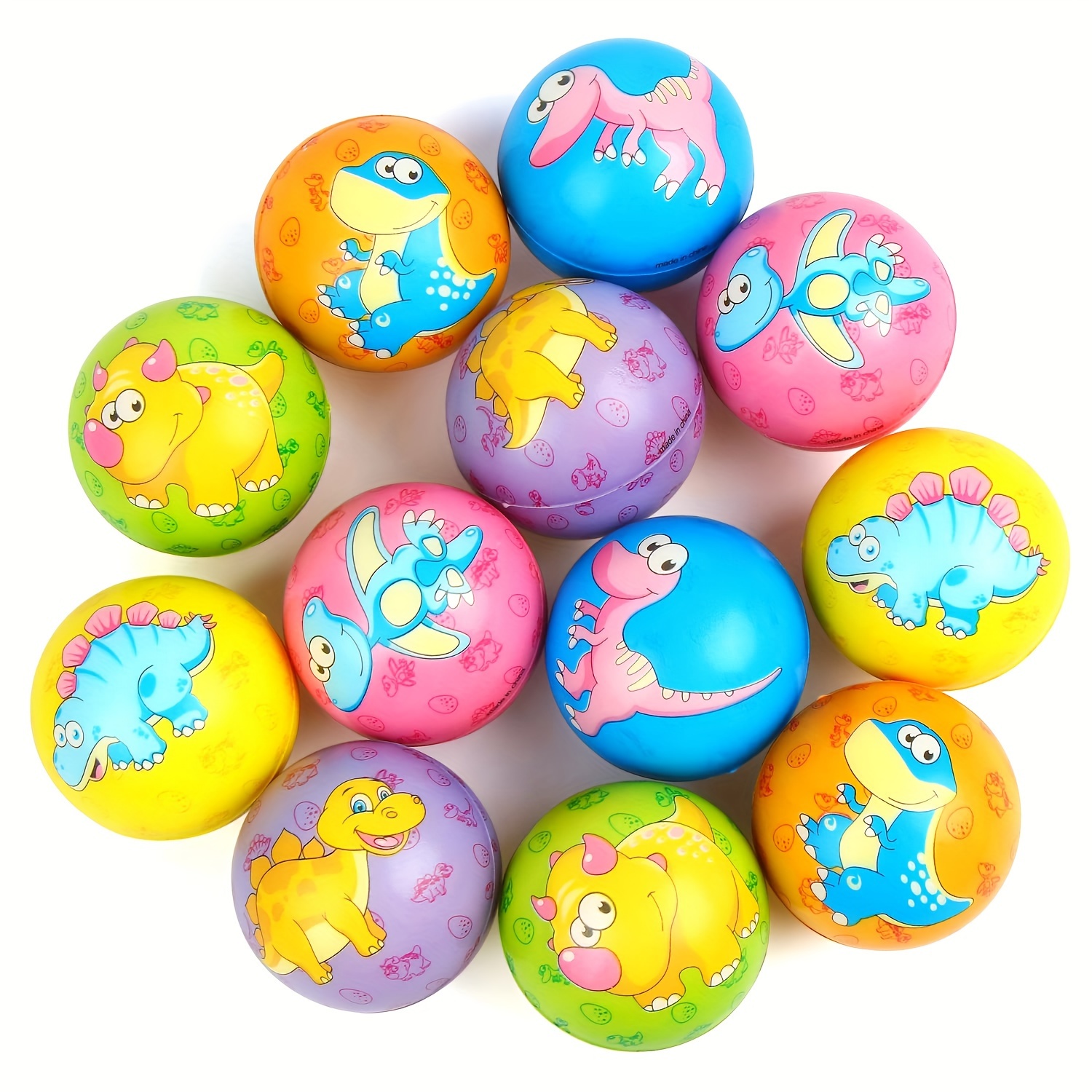 

Dinosaur Pu , Colorful & Small, Polyester, Ideal For Ages 12-14, Perfect For Game Prizes, Party Favors & - Assorted Styles