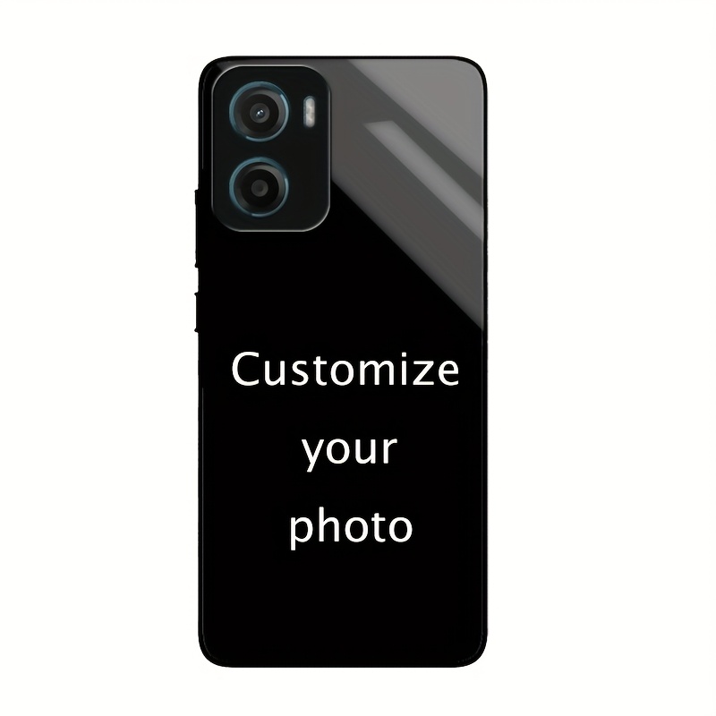 TEMU Personalized Mobile Phone Case For Motorola Moto G55/75/55/35/85/84/64/54/34//24/04/22/14/play 2023/, Diy Couple Parent- Selfie Photo Pattern
