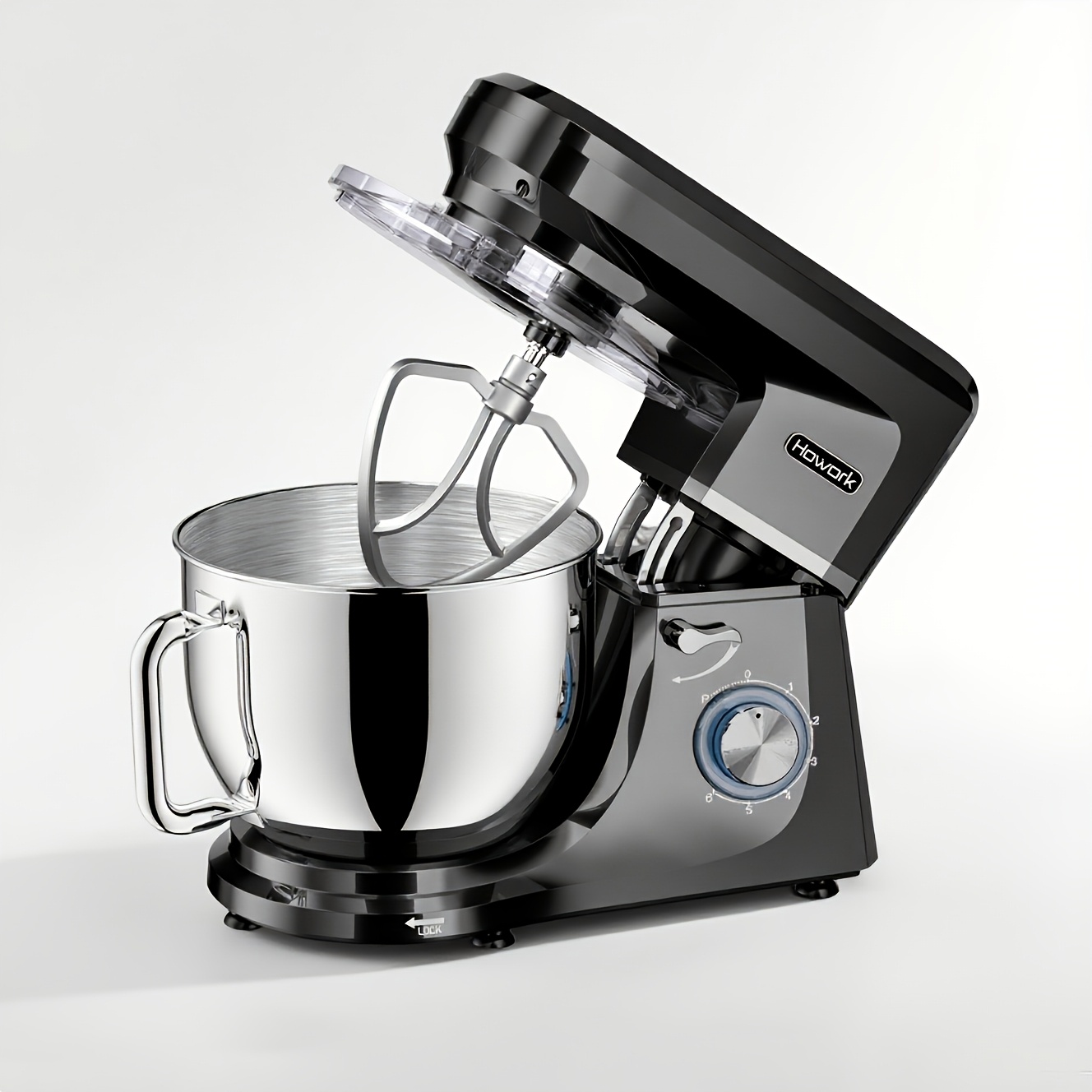 Image of Cheflee Stand Mixer, 7.2l, 2000w, 6-speed Tilt-head Food Dough Mixer, Electric Kitchen Mixer With Dough Hook, Flat Beater And Whisk, Mixing Bowl