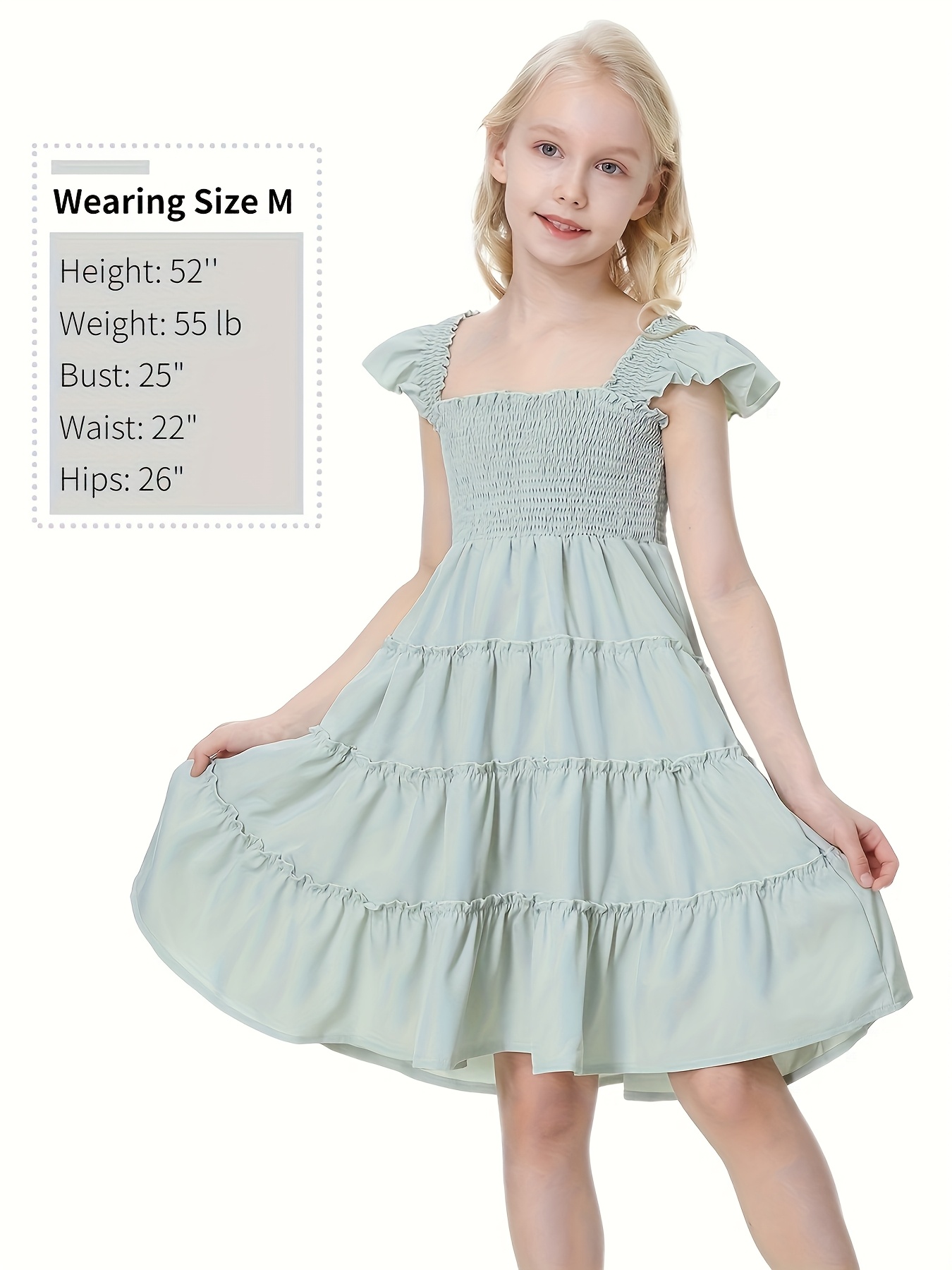 navy blue dress for baby girl A Line Flutter Sleeve Wedding Dress Country V Neck 2025 – BRIDALVENUS main image 0