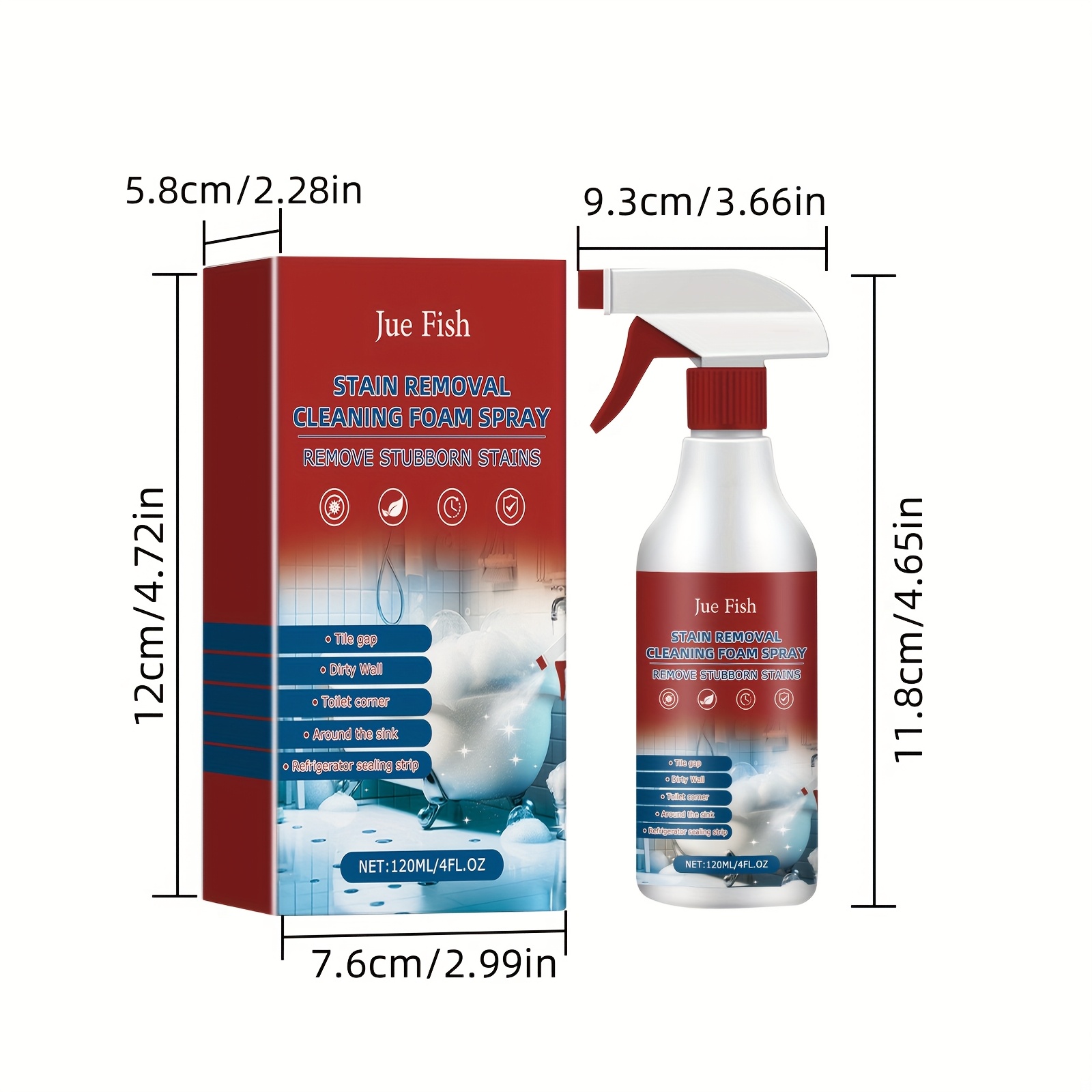 Gel Nettoyant Anti-Moisissure pour Joints