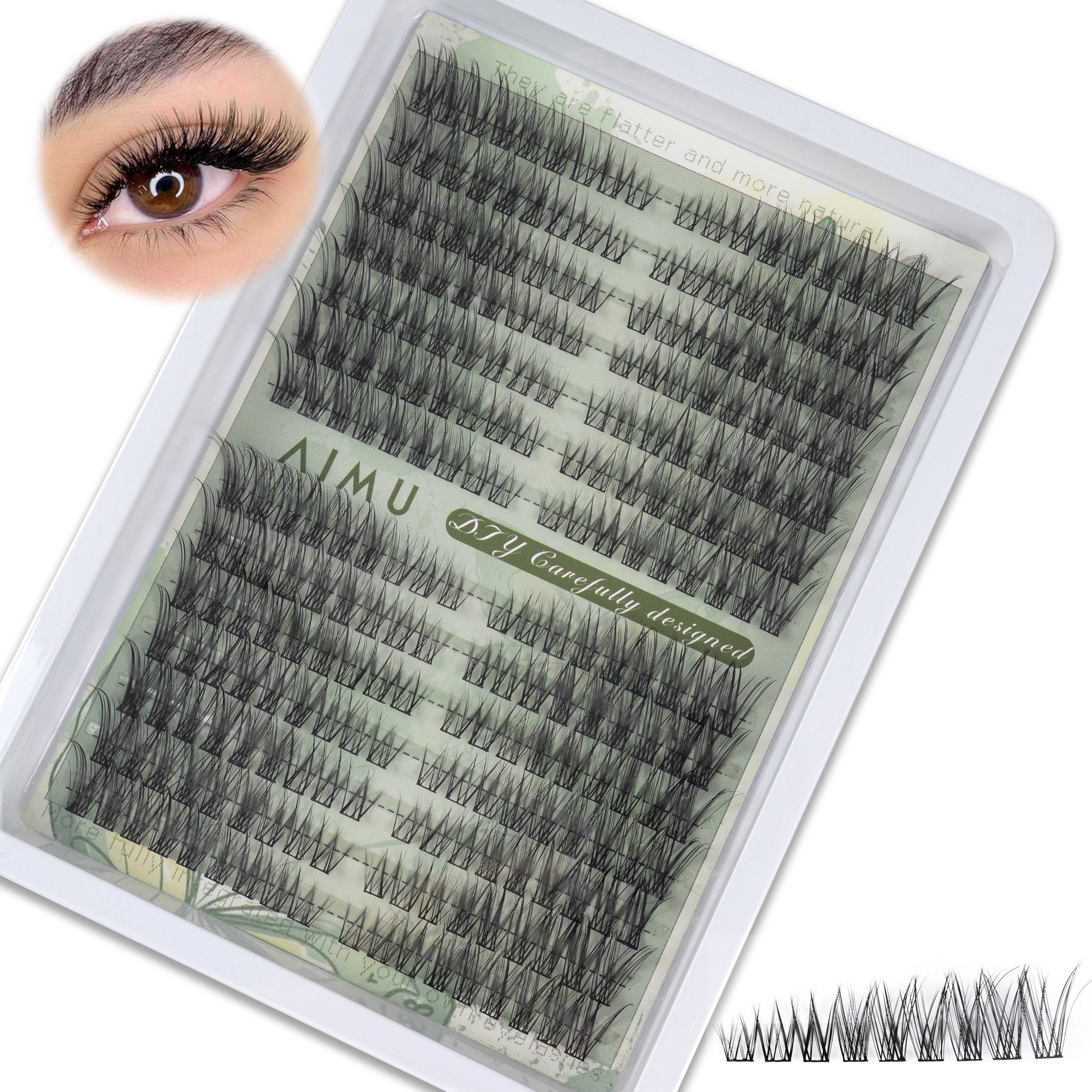 

Aimu 14 252 Lashes Eyelashes Eyelash Diy Eyelash