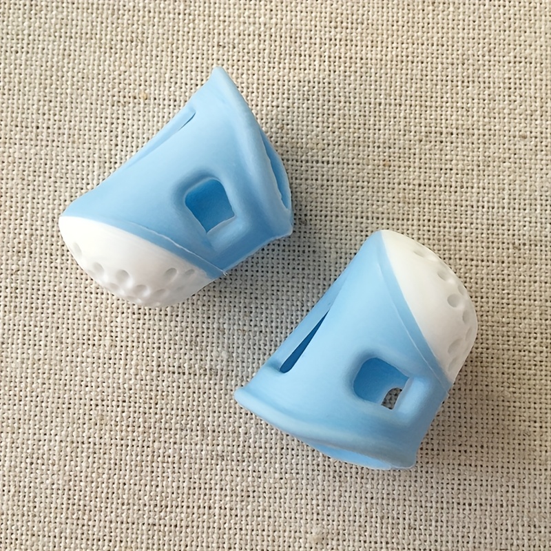 3pcs/1set Sewing Thimble Set - Durable and Sturdy, Adjustable Sizes for Embroidery and Needlework