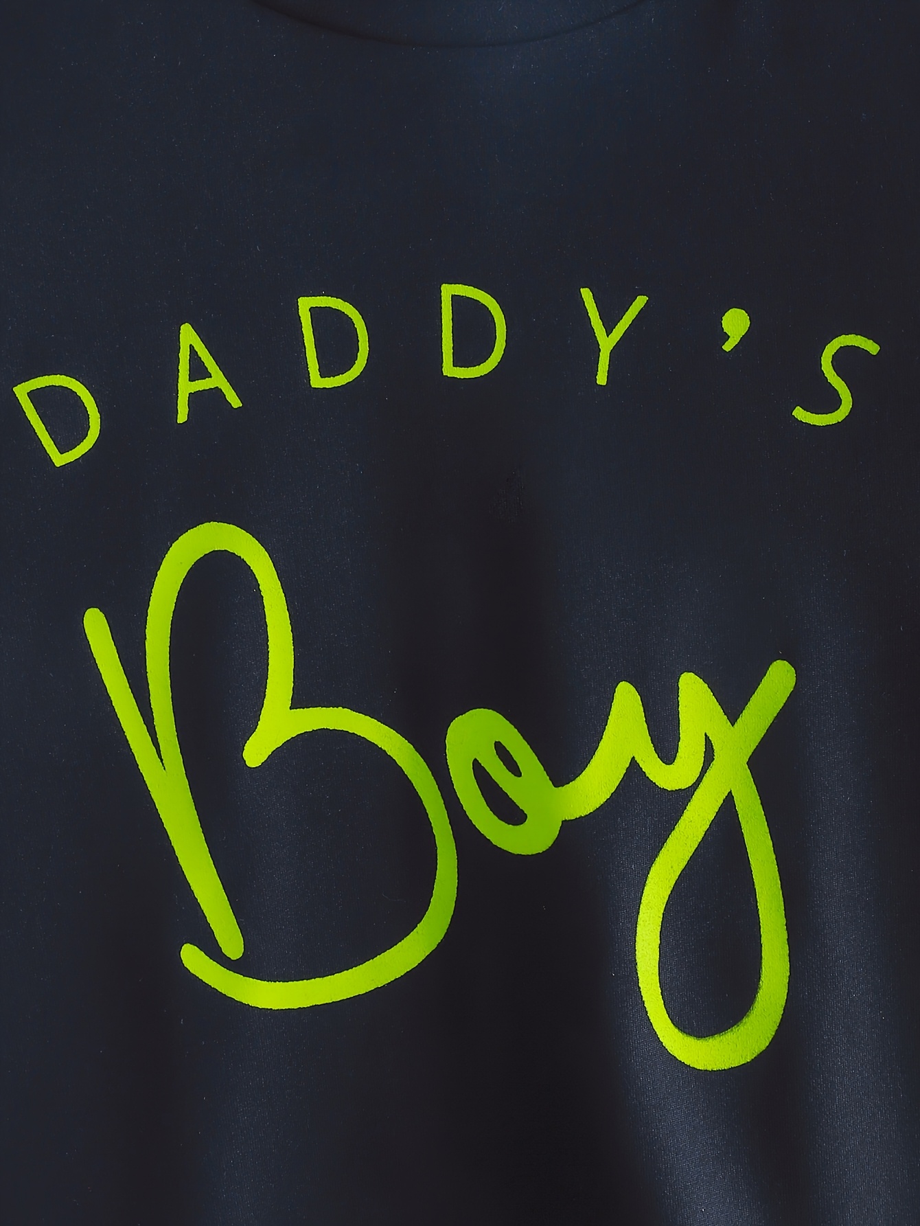2pcs Summer Outdoors Boys' Casual Letter Print T-Shirt and Shorts Set, Daddy'S Boy, Soft Knit Polyester with Slight Stretch, Short Sleeve, Crew Neck, for Boys, for Outdoor