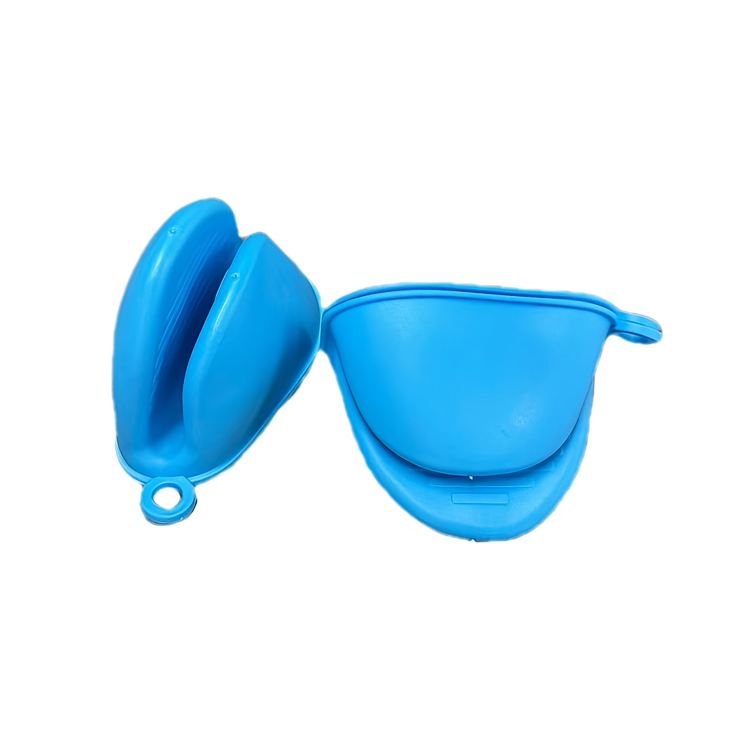 TEMU 1 Pair Of Silicone Pot Clamping Gloves - Gripping Kitchenware With , Suitable For , Kitchen Essentials, And Colorful Kitchenware