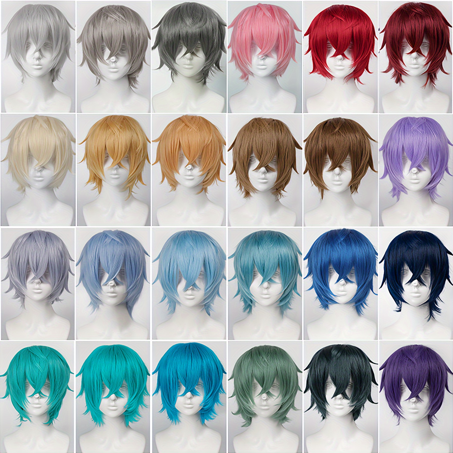 anime wig sold on Temu United States