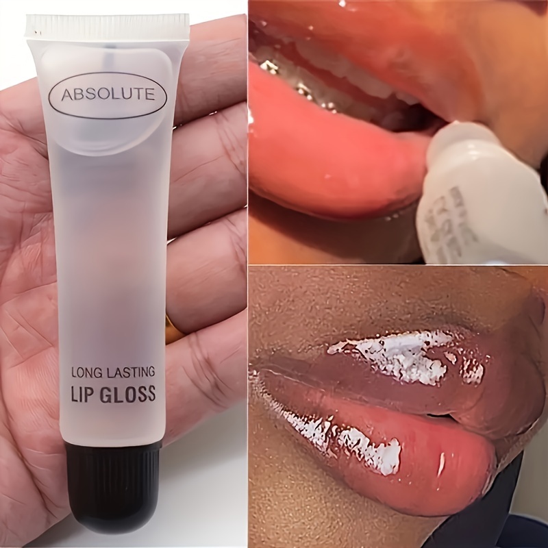 

Clear Lip Gloss, 18ml, Hydrating Lip Oil, Lip Care Gel, Volumizing Moisturizing, For Fuller Lip Shine Effect