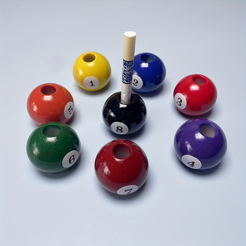 mini billiard ashtray cigarette extinguisher home office use