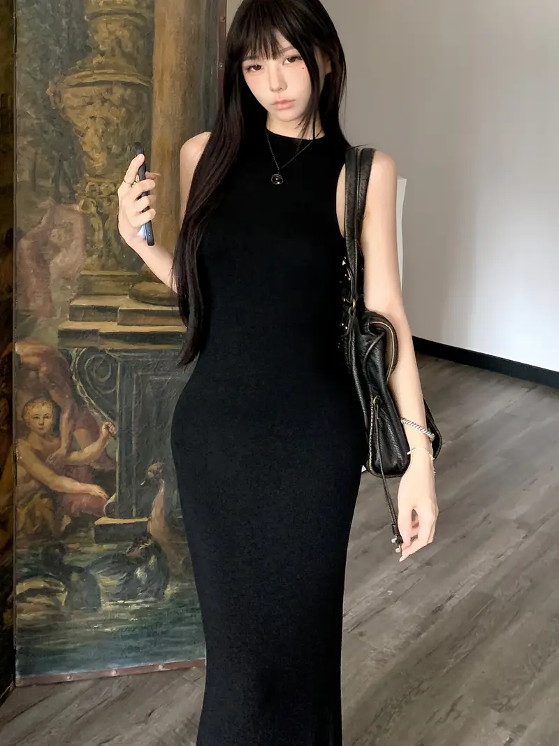 fit bodycon maxi dress slit in pure desire style - Temu Oman fit bodycon maxi dress slit in pure desire style - Temu Oman