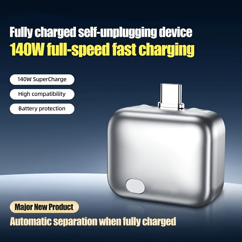 charging protection separator   stop charging adapter smart   off protector prevents overcharging universal fast charging safety adapter for smartphones tablets and usb devices suitable for all type c charging Product details 3