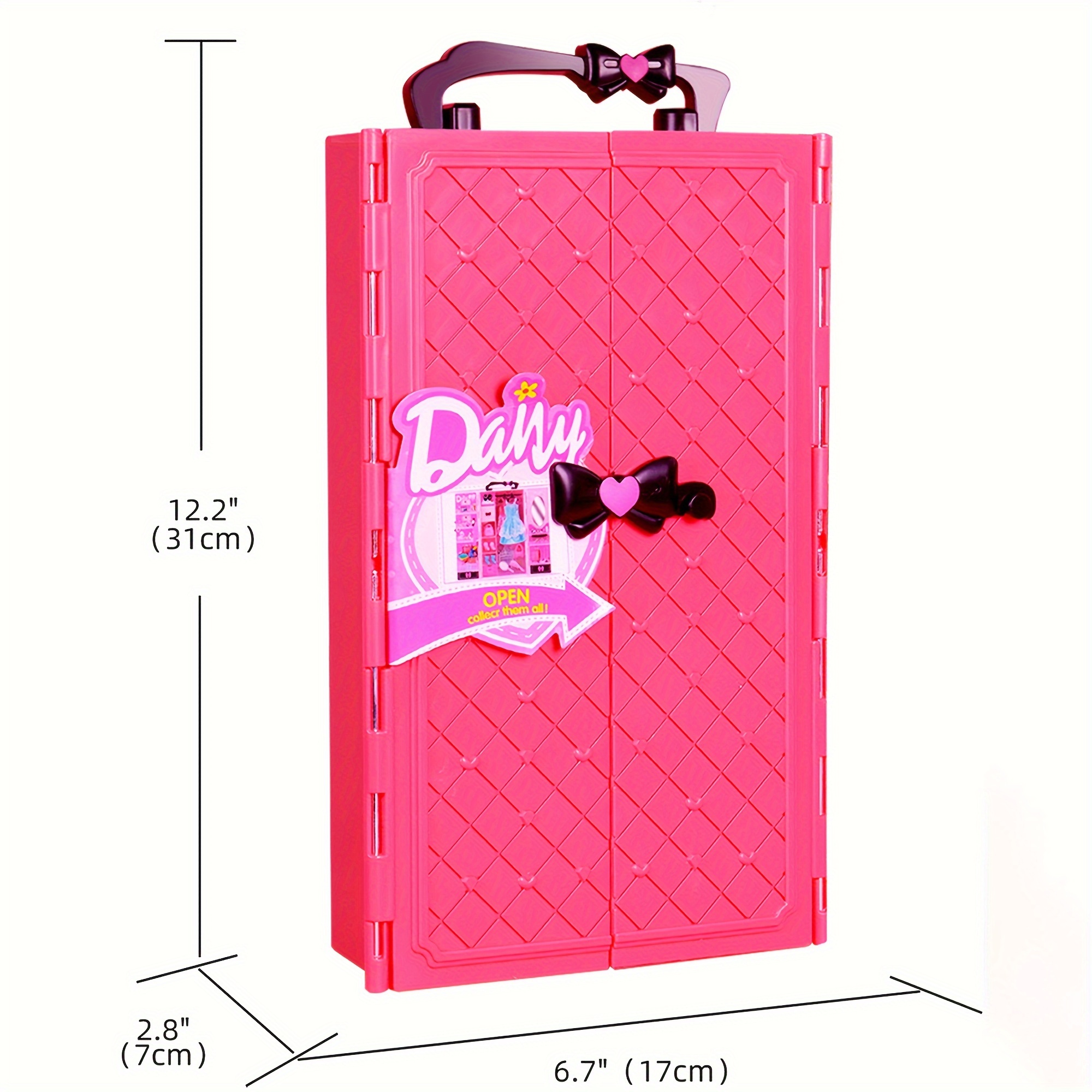 Barbie Ropero Yutoy Armario Muu00f1ecas Para Muu00f1eca Ropa