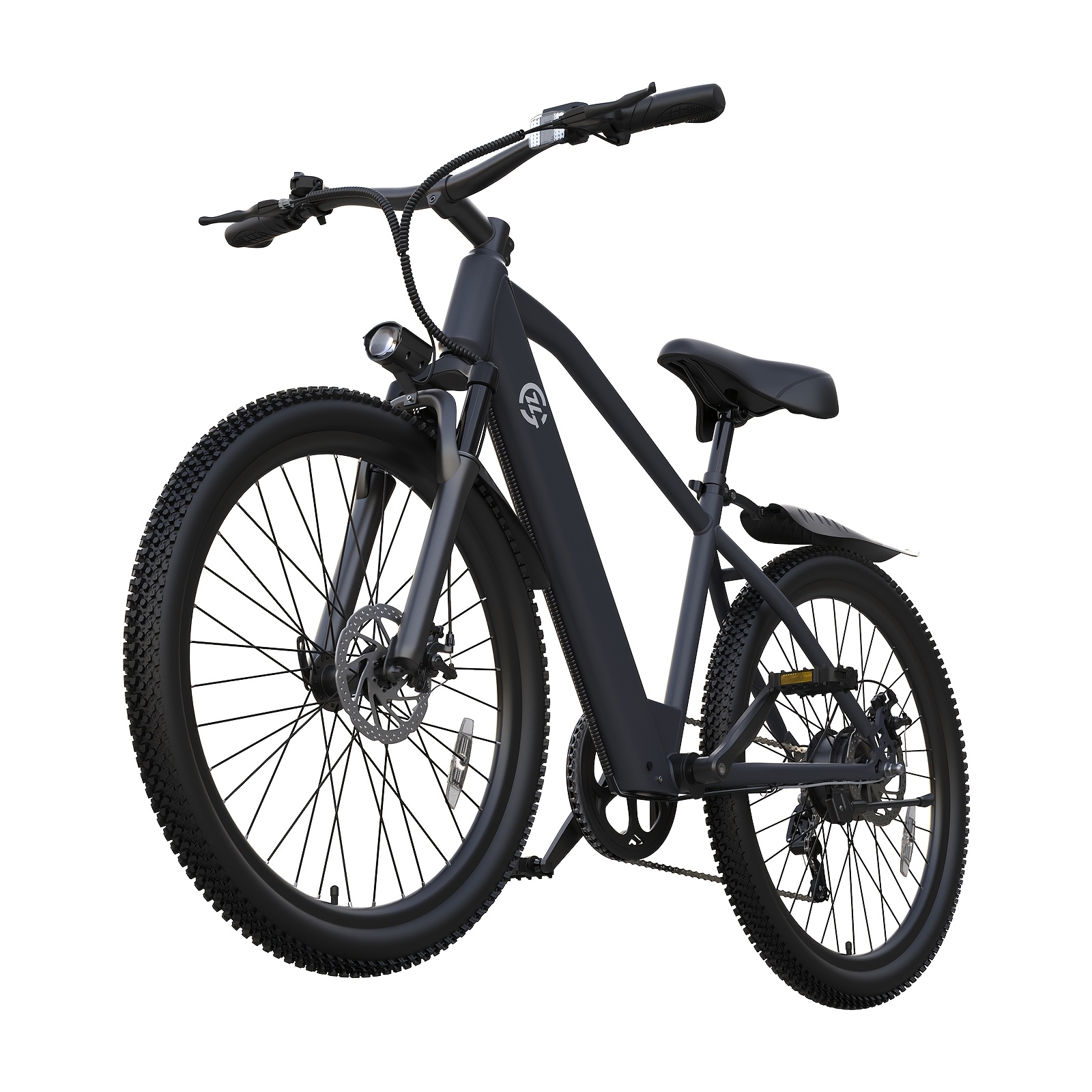 24 Inch Fat Tire Electric Bike For Adults 500W   Motor 48 .5Ah Lithium Battery 19.  Long Range Front And Rear Disc Brakes All Terrain Ebike   Beach Riding Off Road Camping Outdoor   For Birthday And Holiday Gifts