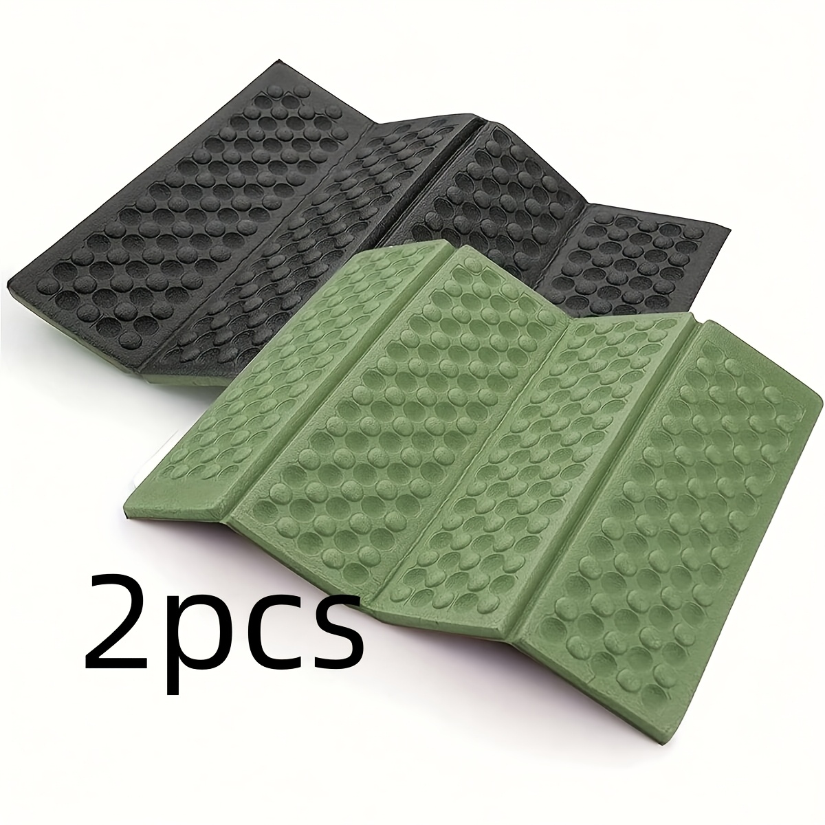 1pc/2pcs Outdoor Folding Mat, Suitable For Camping And Hiking, Lightweight And Durable, Easy-to-clean Portable Seat Cushion, In Multiple Colors