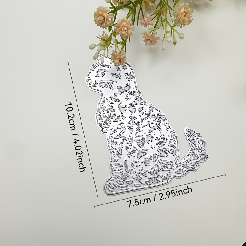 TEMU 1pc -shaped Metal Cutting Die—a Versatile Craft Tool Suitable For Scrapbooks, Photo Albums, Greeting Cards, And Home Decor— Making Holiday Cards