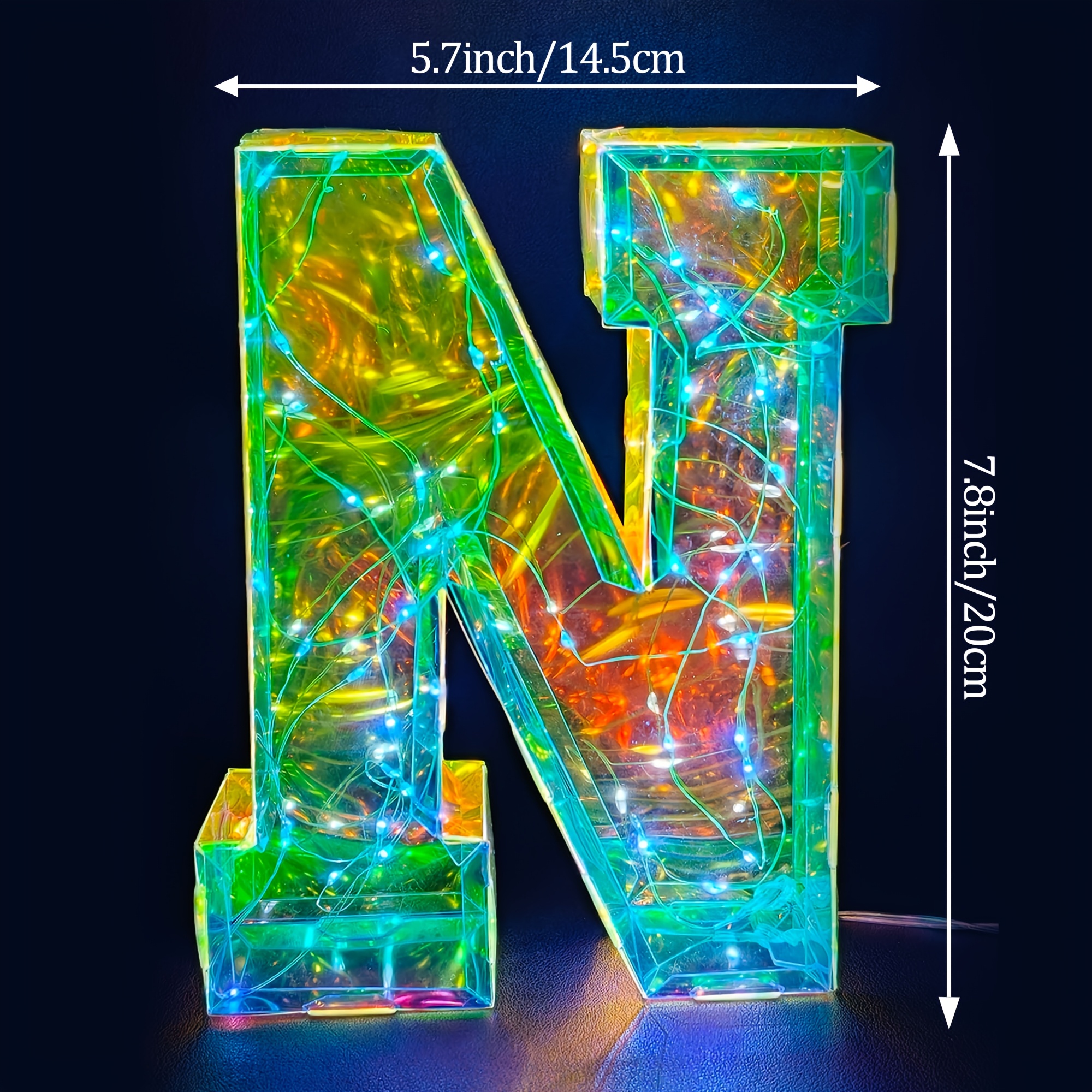 LED Color-Changing Letter and Number Lights