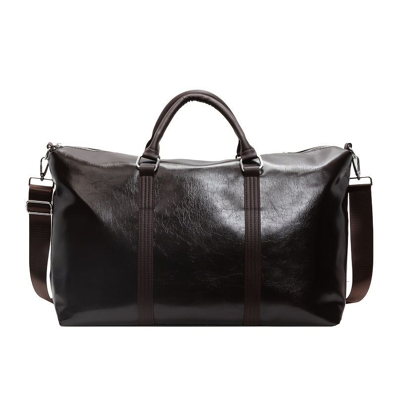 Image of Sports Fitness Bag, Vintage Commuter Briefcase, Travel Luggage Bag, Large Capacity Bag