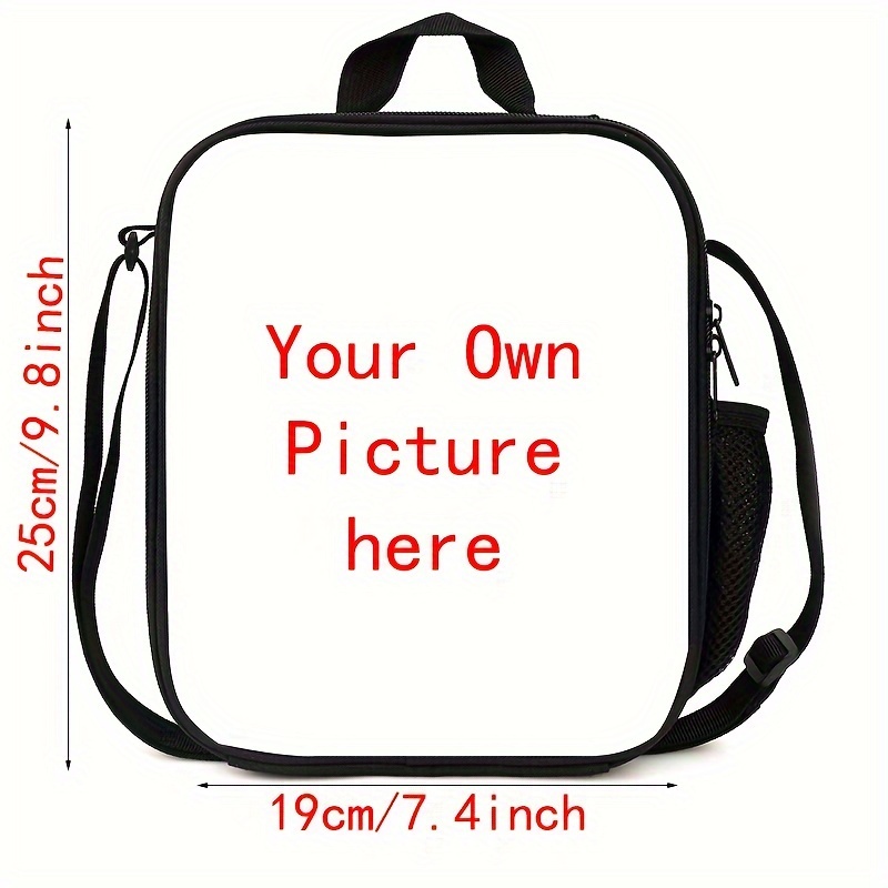 

Custom Lunch Bag, Multi Functional Outdoor Picnic Bag, Lunch Box Bag, Lunch Container Picnic Bag, Suitable For Teens In School, Classroom, Canteen And School