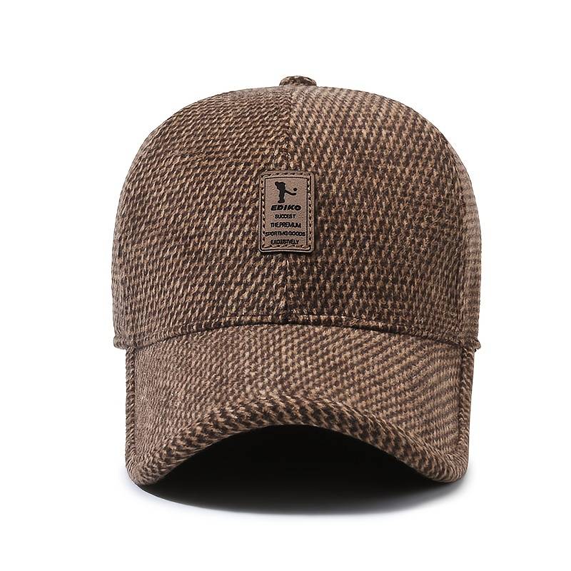 Bonnet Homme Imitation Mink - Épais Et Chaud - Style Mongolian - Pour Automne/Hiver