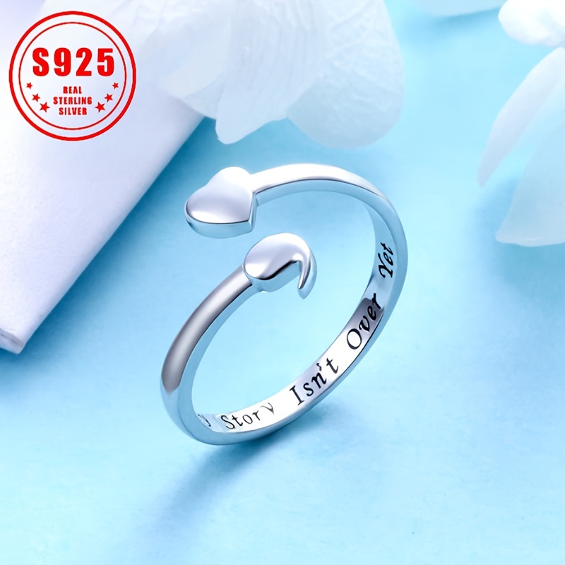 

Stylish 925 Silver Ring - And , , Suitable For Weddings, And Other , Lightweight . 1.86g/0.07oz