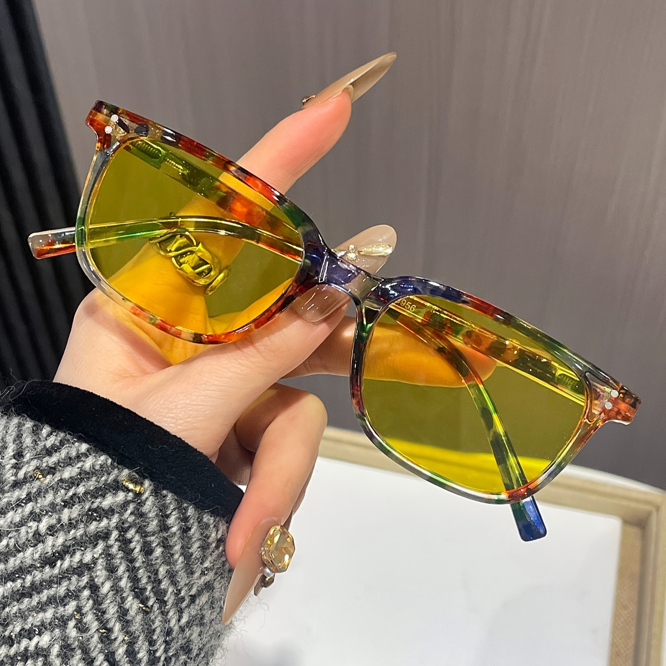 Lenti Gialle Visione Notturna Occhiali Da Guida Notturna