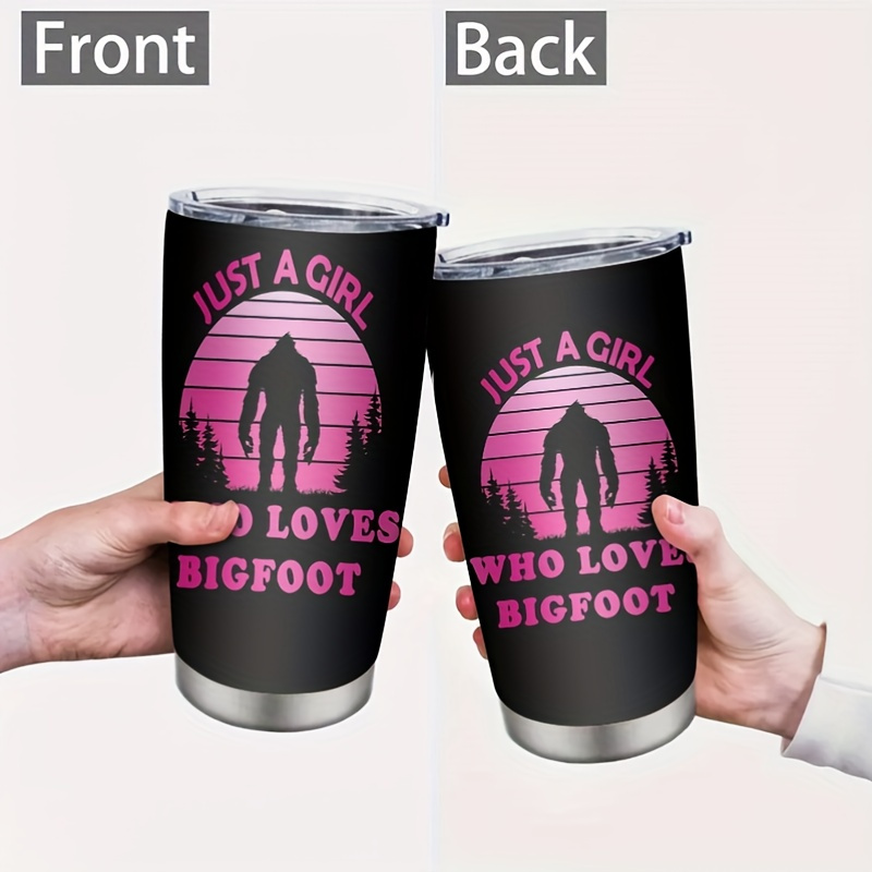 

20 Oz Bigfoot Steel And Lid, Insulated Cup , 304 Steel, For Enthusiasts