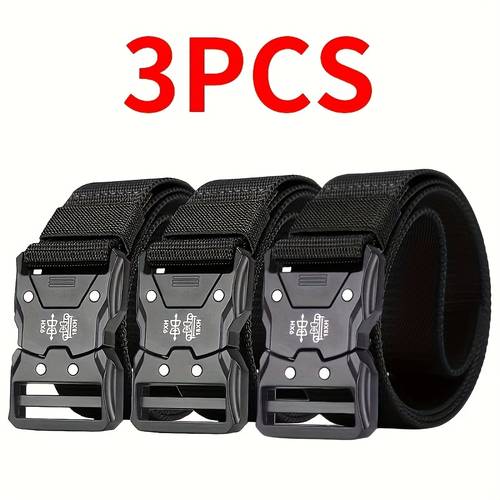 3pcs mens womens automatic belt automatic closure belt for belts suitable for outdoor gym casual attire unisex casual belt 3pcs pack